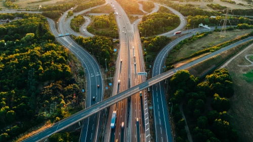 A motorway in England