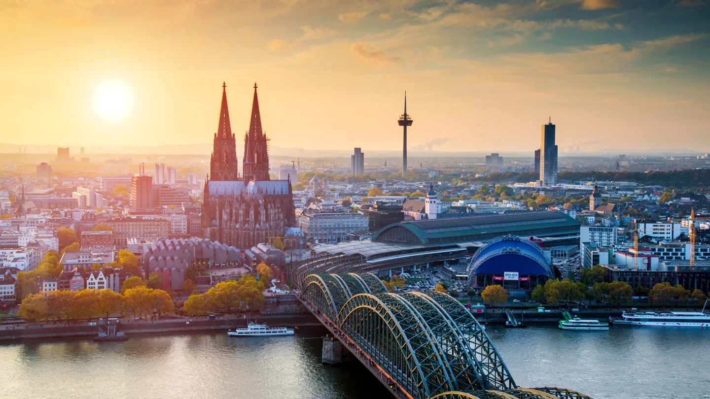 Cityscape of Cologne, Germany